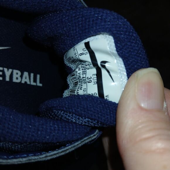 Nike Air Zoom HyperAce 2 Volleyball Shoes Women's Size 8 Navy Blue AA0286-400 - Picture 3 of 13